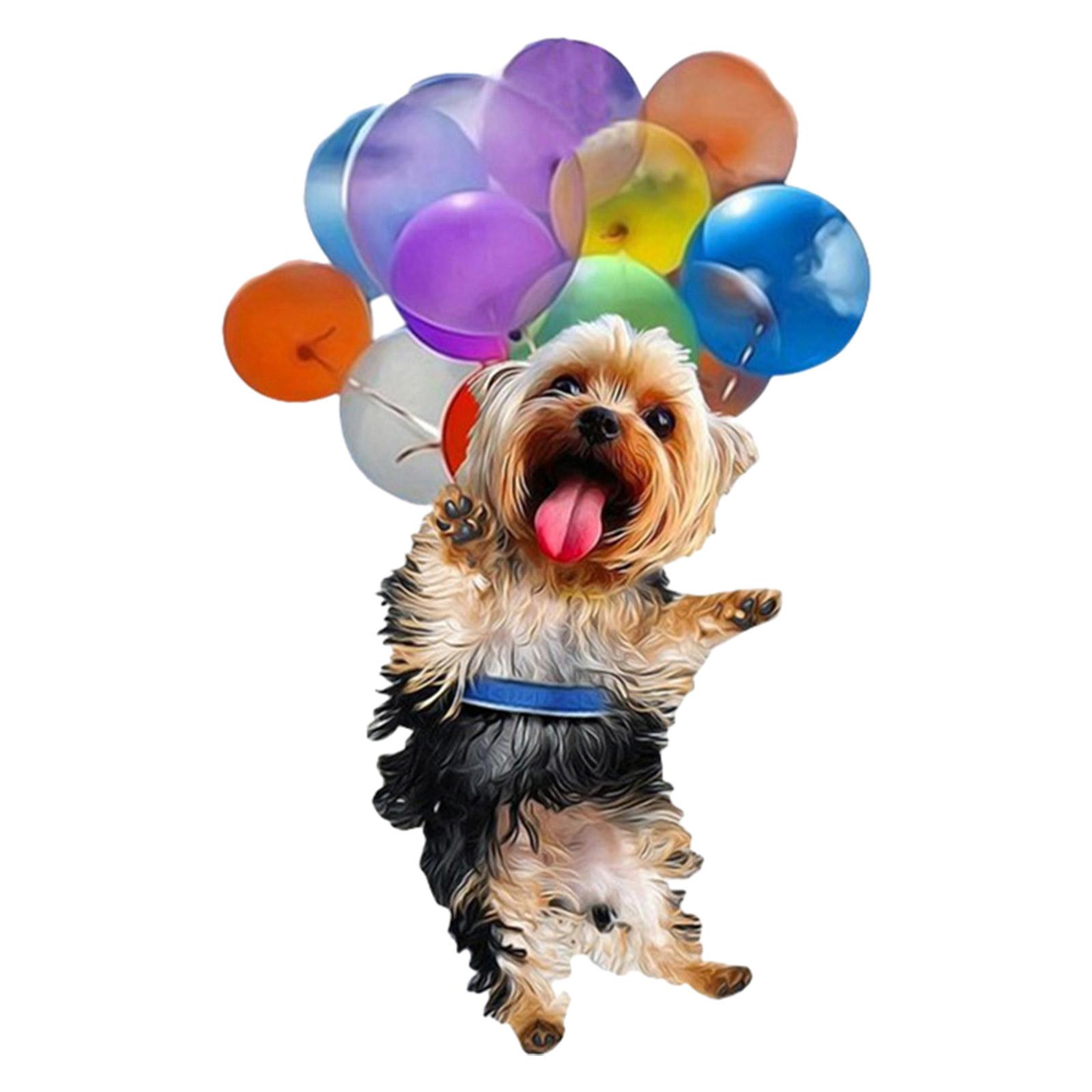 

Подвеска для автомобиля Цветной воздушный шар щенок Подвеска для автомобиля Декор Шарм для автомобильного зеркала заднего вида Подвеска для интерьера Милая собачка Украшение G