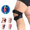 Sport Kniepolster Doppel Kniescheibe Knie Patella Sehne Unterstützung Strap Brace Pad Protector Offene Fitness Knie Wrap Band