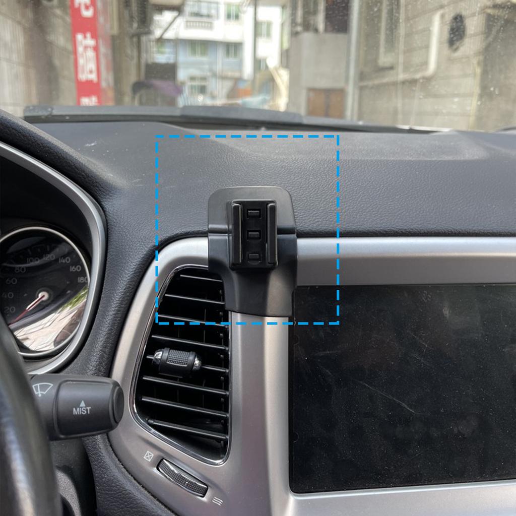 Držiak na mobilný telefón do auta pre Jeep Compass 2017~2020, GPS držiak, navigačný stojan, autopríslušenstvo