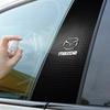 2025 Hot Car Emblem Center Pillar Sticker Auto Door Decorative Stickers Car Styling for Mazda 3 Axela 2020 BP CX-30 2021 Atenza