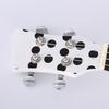 Guitar String Tuning Pegs Tuning Machines Sealed Machine Heads Tuning Keys Oval Button 6 Right for Electric Guitar or