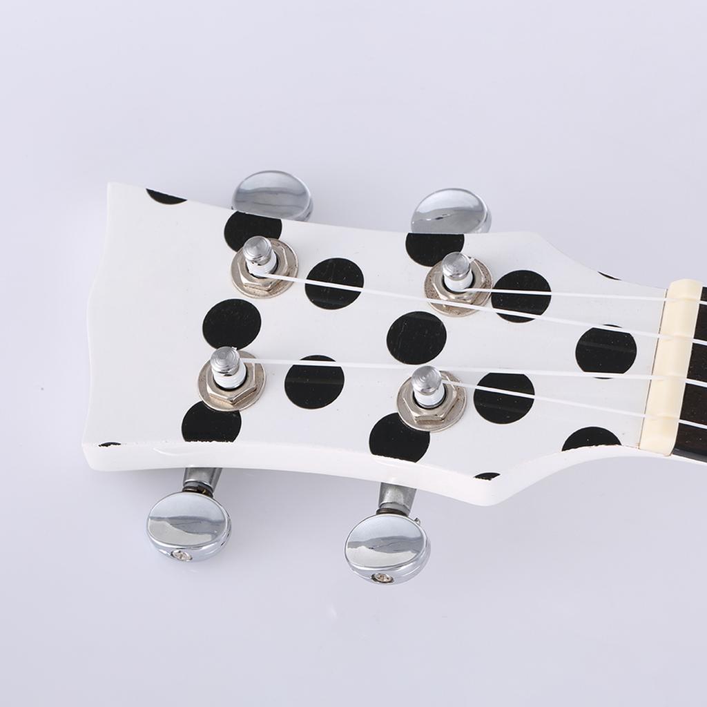 Guitar String Tuning Pegs Tuning Machines Sealed Machine Heads Tuning Keys Oval Button 6 Right for Electric Guitar or