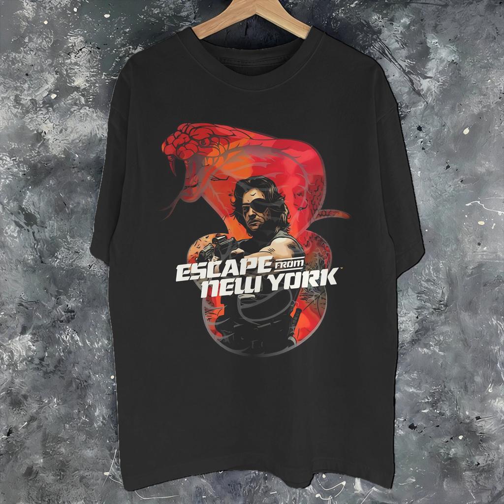 All Seasons Escape From New York Snake Plissken T Shirt For Unisex Unisex Cotton Tshirts Short Sleeve Clothing