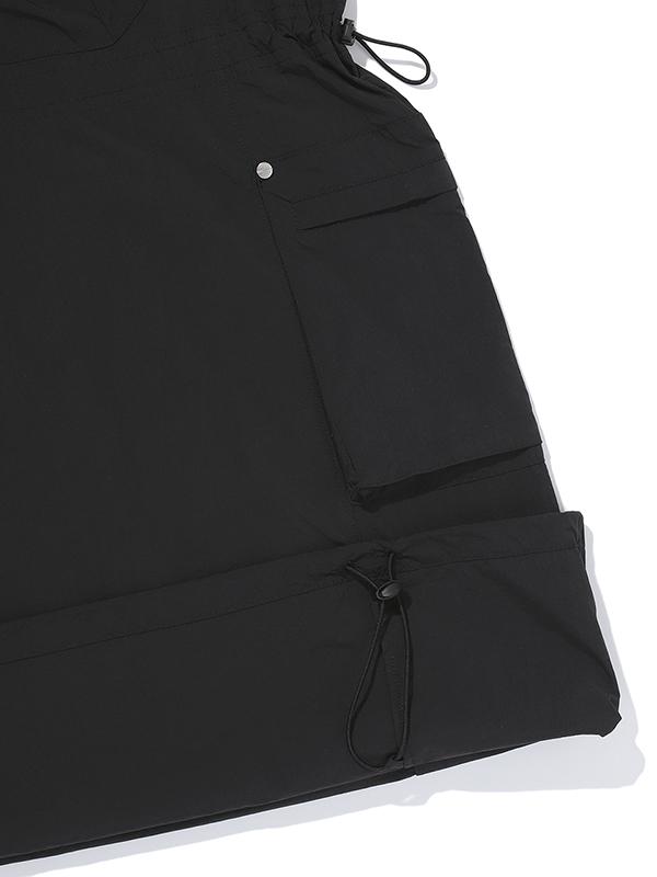 Bbc Earth W Cargo Anorak Dress_Black