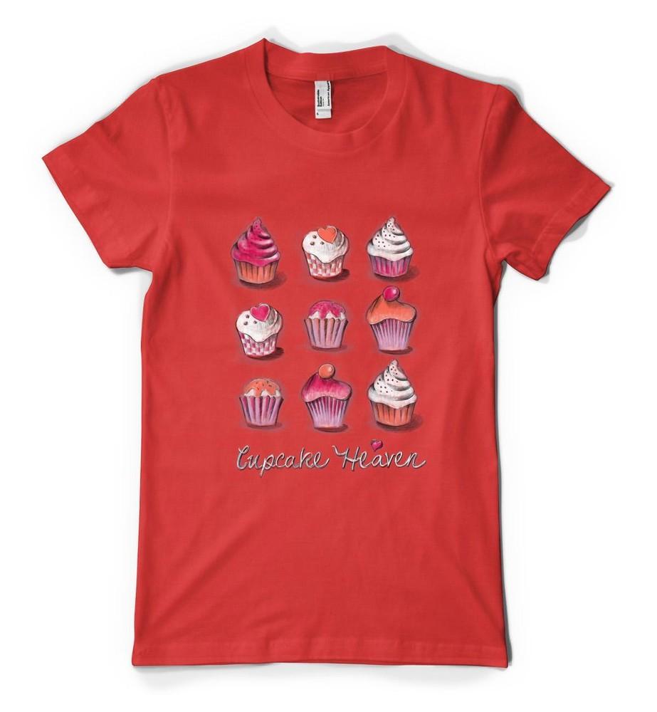 Bnwt Personalisation Cupcake Heaven Food Dessert Baking Adult And Kids TShirt 2XL