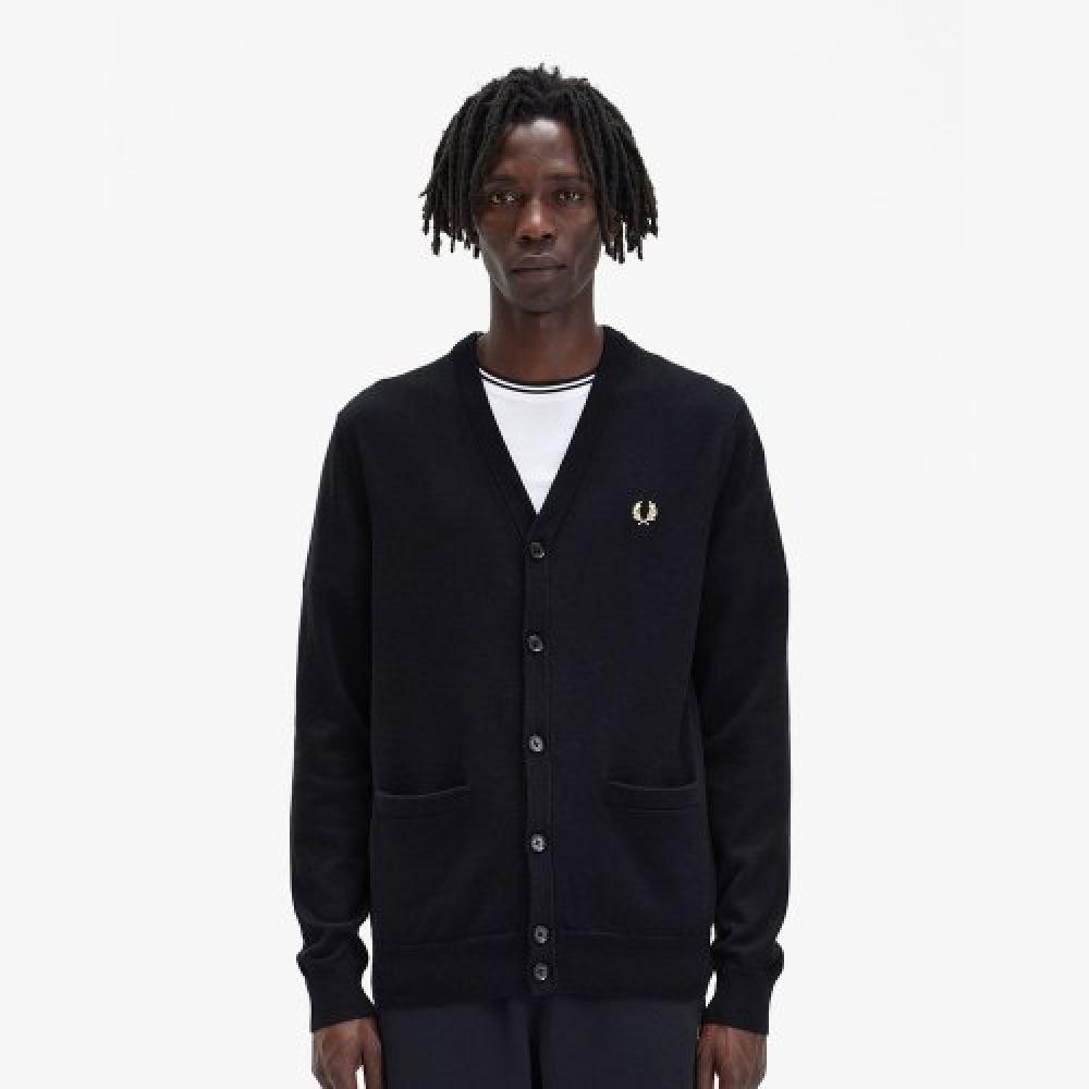 

Fred Perry [baseline] Classic Merino Wool Cardigan 198 Afpm2419551 198 XL