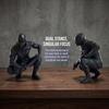Decorations 3D Printing Warrior Ornaments Creative Ninja Model Toy  Birthday Gift