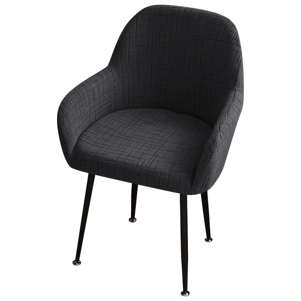 Elastic High Back Armchair Cover Adjustable Dining Chair Slipcover For Home Hotel Wedding Banquet Seat Protector