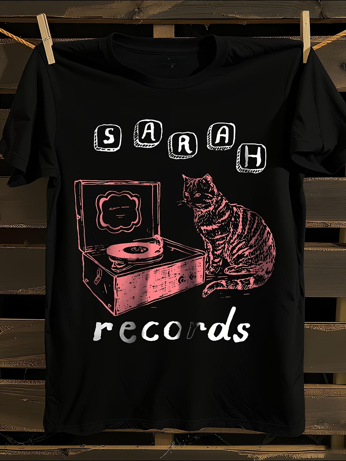 s Sarah Records Logo Tshirt XXXL