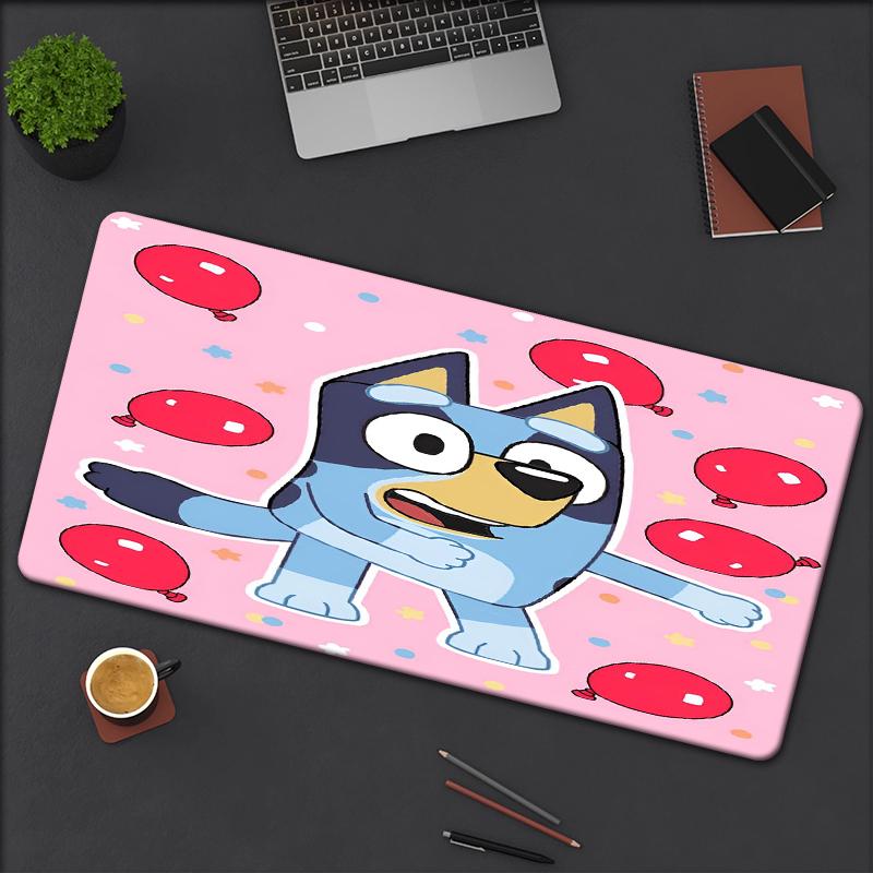Bluey Theme Mouse Pad, Non Slip Rubber Base, Multifunctional Office & Home Decor, Perfect for Workspace Personalization.