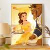 Disney Beauty and the Beast Diamond Painting Art Kit Handmade DIY 5D Home Decor Gift