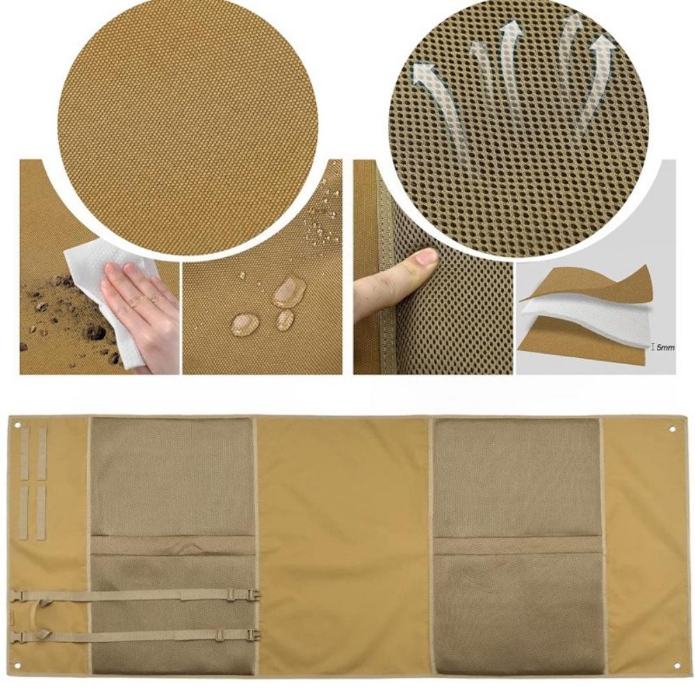210*300cm Large Folding Waterproof Camping Mat, Outdoor Picnic Groundsheet, Portable Moisture-proof Tarp For Shooting Target Practice, Range Floor Cov