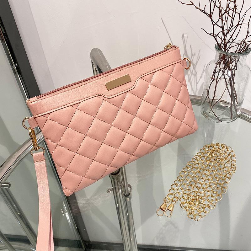 Ladies clutch bag ladies bag women rhombus embroidered messenger bag