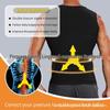 Europejska i Amerykańska Męska Kamizelka Sauna Pot Body Shaper do Kontroli Brzucha i Fitnessu.