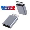 USB C To Micro B USB3.0 Adapter Type Micro B To Type C Male To Type C Female Adapter Type-C B USB 3.0 Adapter USB Type C Female