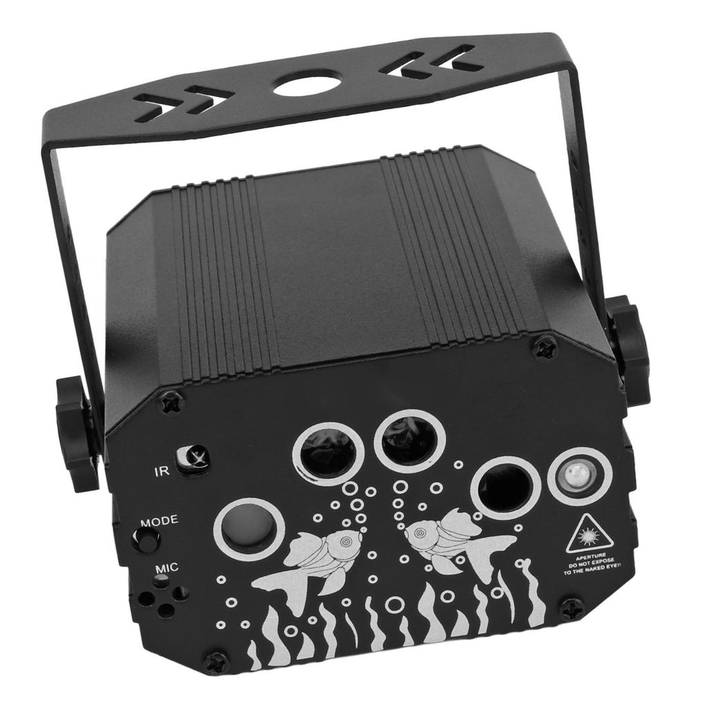 DJ Party Lichter Bühne Laser 3000mah USB Aufladung Soundaktiviertes Laserlicht mit Fernbedienung für Club KTV Tanz