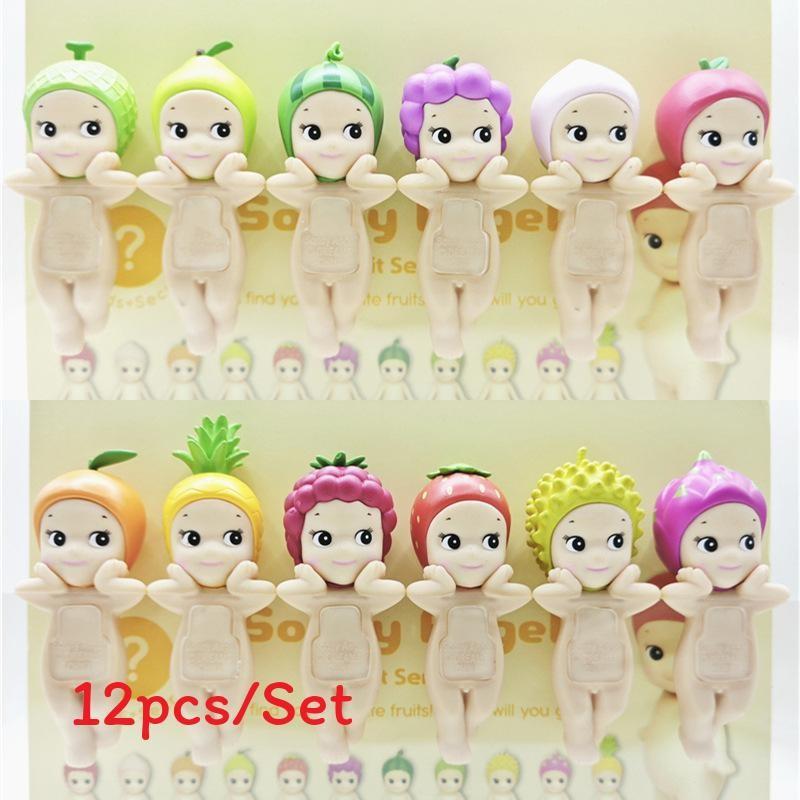 Pvc Fruit Angels Collectors Edition Standup Figurines For Car Decor And Toy Enthusiasts