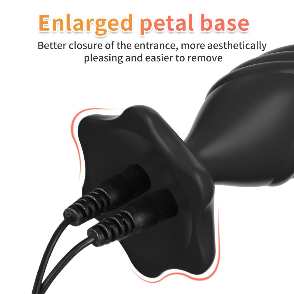 Electric Shock Butt Anal Plug Male Prostate Massager Orgasm Stim Masturbator Vaginal Stimulator Anus Expansion Adult Sex Toys