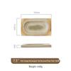 Vintage Kiln Glaze Ceramic Rectangular Dinner Plate Set