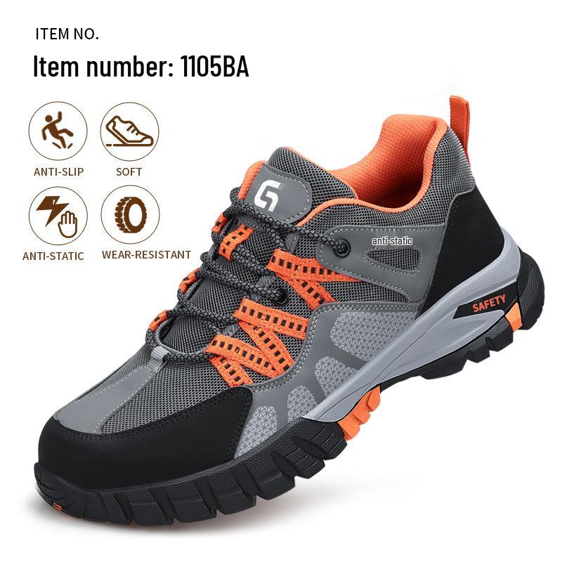 Men's Winter Steel Toe Safety Work Shoes: Anti-Smash, Anti-Puncture, Comfortable