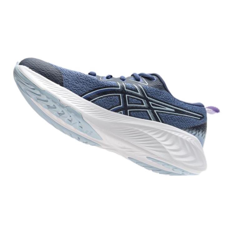 New Asics Gel Cumulus 25 Cushioning Wear Resistant Low Top Kids' Running Shoes Blue White Kids' 1014A312-401