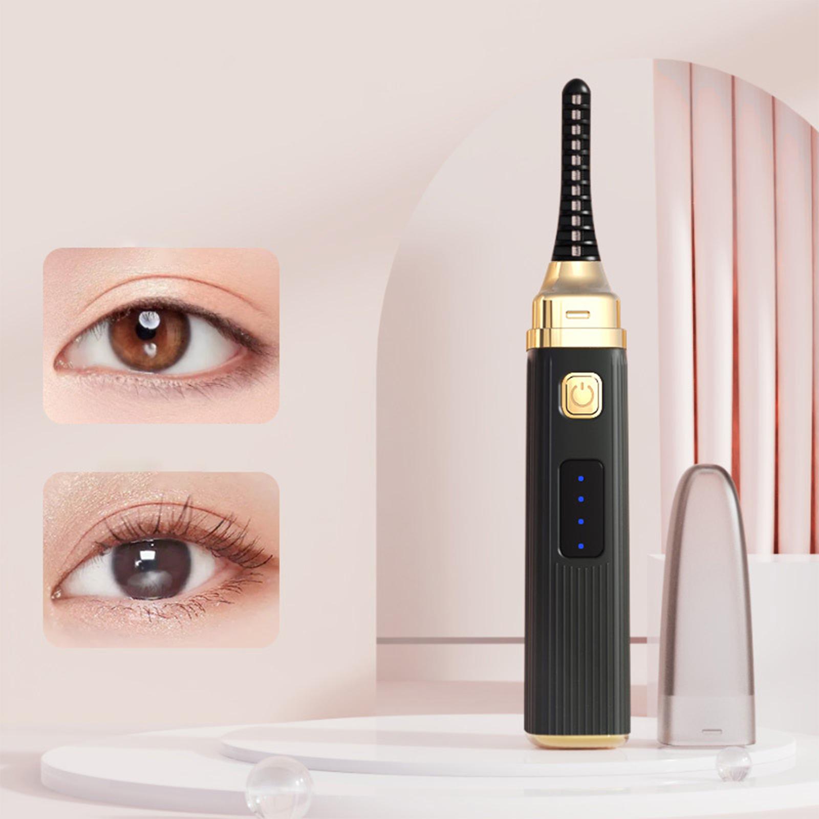 

USB Электрические щипцы для завивки ресниц Электрическая завивка ресниц Мини-щипцы для завивки ресниц Электрическая завивка Liquid crystal model (English packaging) чёрный