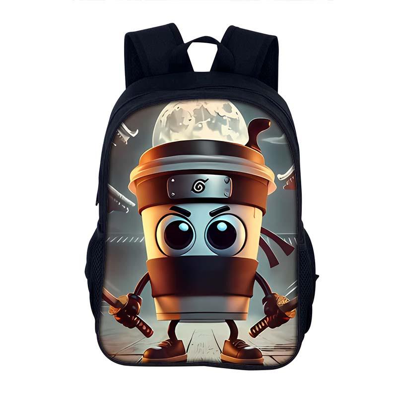 Italian Brain Rot Backpack for Students - Large Capacity