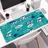 Custom Name Soccer Theme Mouse Pad, Non Slip Rubber Base, Multifunctional Office & Home Decor, Perfect for Workspace Personalization.