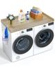 VEVOR Washer Dryer Countertop, 54" X 27" Wooden Washer and Dryer Countertop
