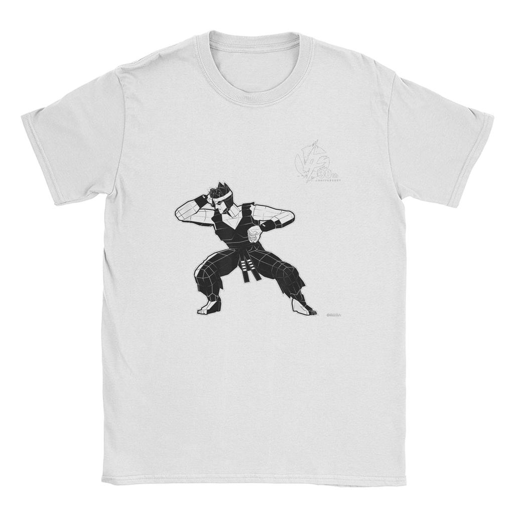 Men 30th Anniversary of Virtua Fighter Akira T Shirt Fighting Game Pure Cotton Clothes Funny Short Sleeve Tees Classic T-Shirts