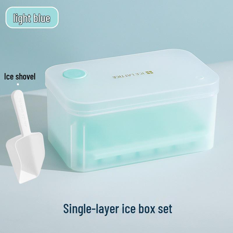 Foldable Ice Cube Tray with Easy Release Mechanism