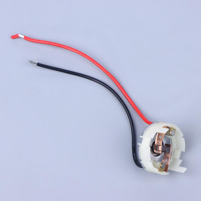 1Pcs Carbon Brush Holder With Cable For Rs550 Hc683Lg Hc685Lg Kv3Sfn Motor Coal Broom Holder Accessories