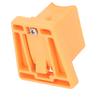 Bike Front Carrier Block Reinforced PA66 Fiberglass Front Carrier Adapter Bag Bracket for Brompton