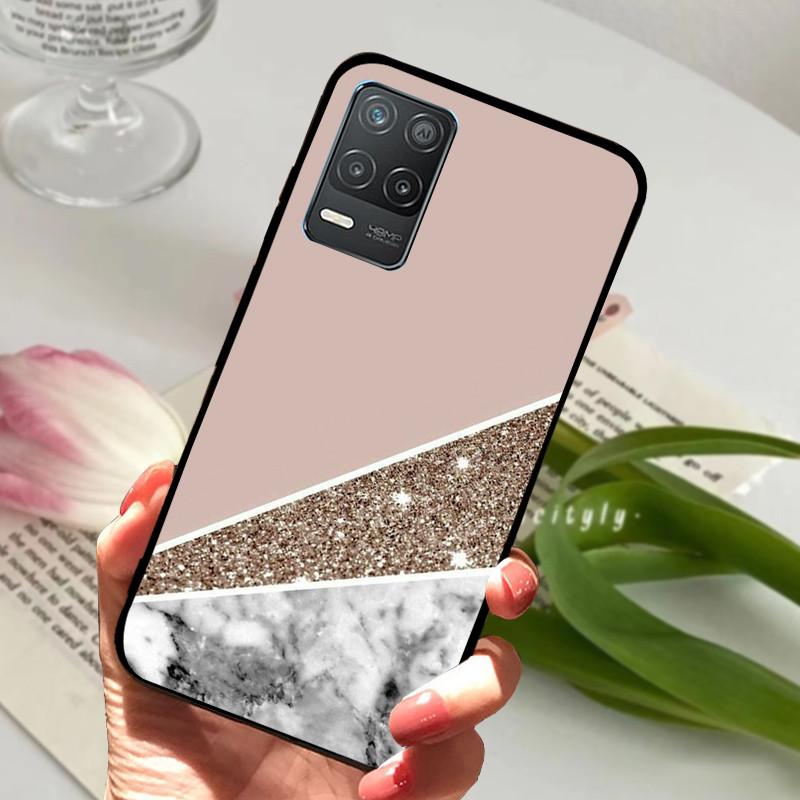 For Realme 8 Pro Case Realme 8i Soft Silicone Cool Cover For Realme 8 5G 8i OPPO Realme8 Pro 8Pro RMX3081 Phone Cases Bumper Bag