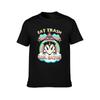 Eat Trash Hail Satan Raccoon TShirt Dry Fit Running Short Sleeve Top