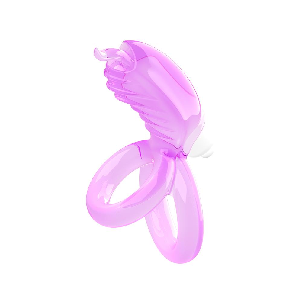 Vibrating Cock Ring Clitoral Stimulator Strong Penis Erect Cock Ring Cage Erection Enhance Delay Ejaculation Sex Toys For Men