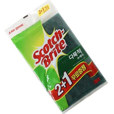 For Dishwashing, Use 3M Scotch Brite Multipurpose Sponges (3 Pack)