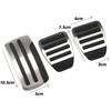 Stainless Steel Car Pedals AT MT Pedal Cover for Nissan X-trail Xtrail T31 2010 - 2013 Qashqai J10 2012 - 2015 Accessories