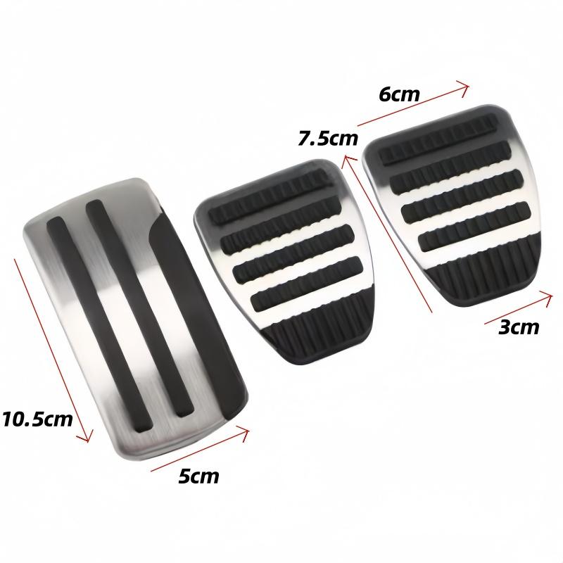 Stainless Steel Car Pedals AT MT Pedal Cover for Nissan X-trail Xtrail T31 2010 - 2013 Qashqai J10 2012 - 2015 Accessories
