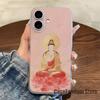 Chinese Buddhist Traditional Guanyin Phone Case For iPhone 17,16,15,14,13,12,11 Pro,Max,Plus,X,XS,XR Mini Transparent Soft Cover