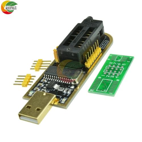 WCH341A 24 25 Series EEPROM Flash BIOS USB Programmer Module SOIC8 SOP8 Test Clip For EEPROM 93CXX / 25CXX / 24CXX DIY KIT