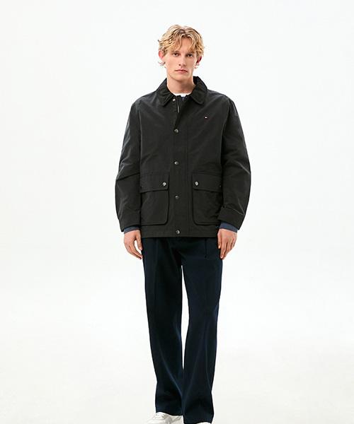 Tommy Hilfiger Corduroy Collar Hunting Jacket (T12G0Wot700Ml1Bds)