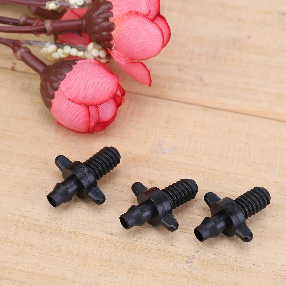4/7mm PVC Hose Connector Home Garden Drip Irrigation Plant Flower Watering Fitting Connector Tool Accessories