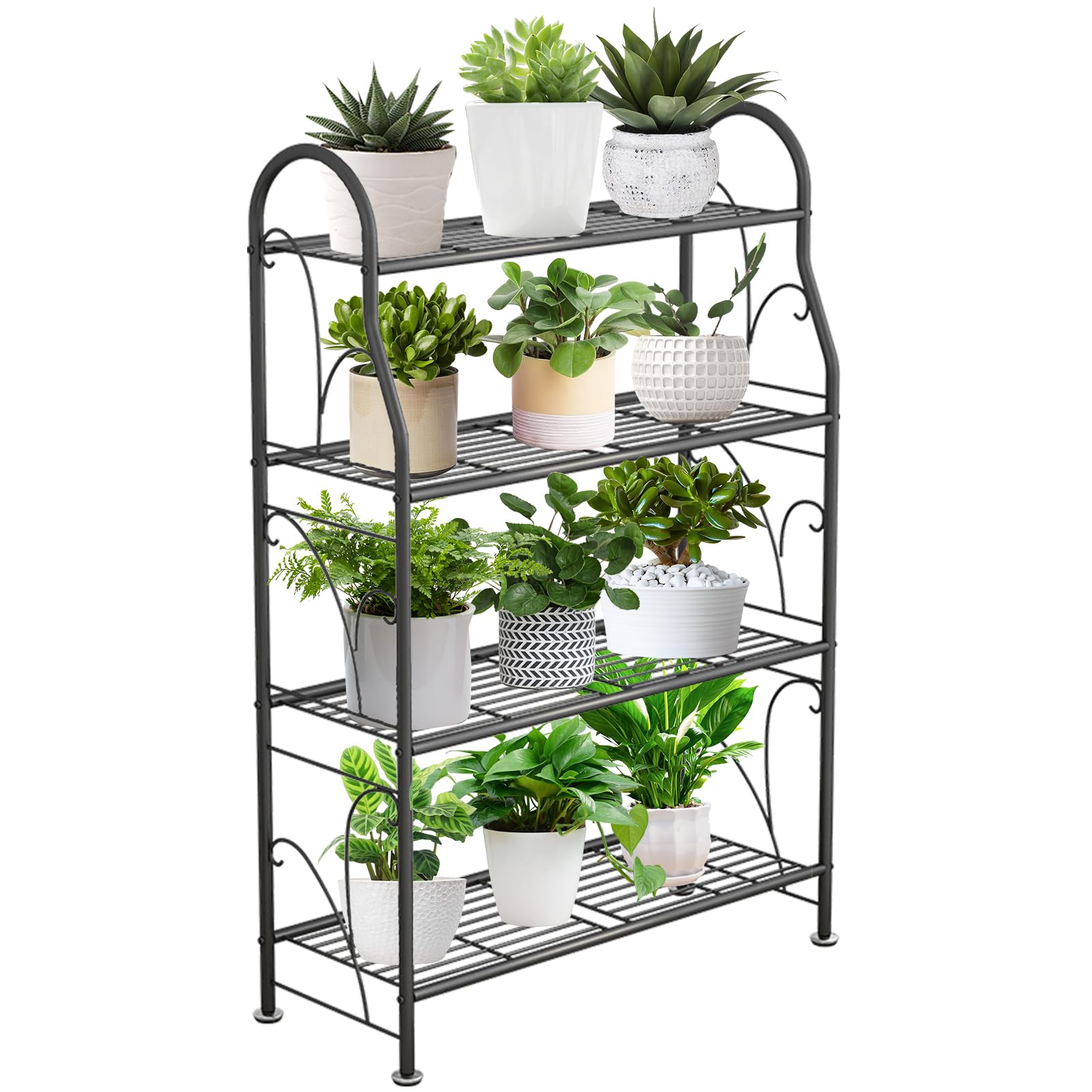 

Подставка для цветов хранение модный железный цветочный горшок стальная труба материал имеет прочную разъемную конструкцию легко разбирается и ножка подходит для темно-серого