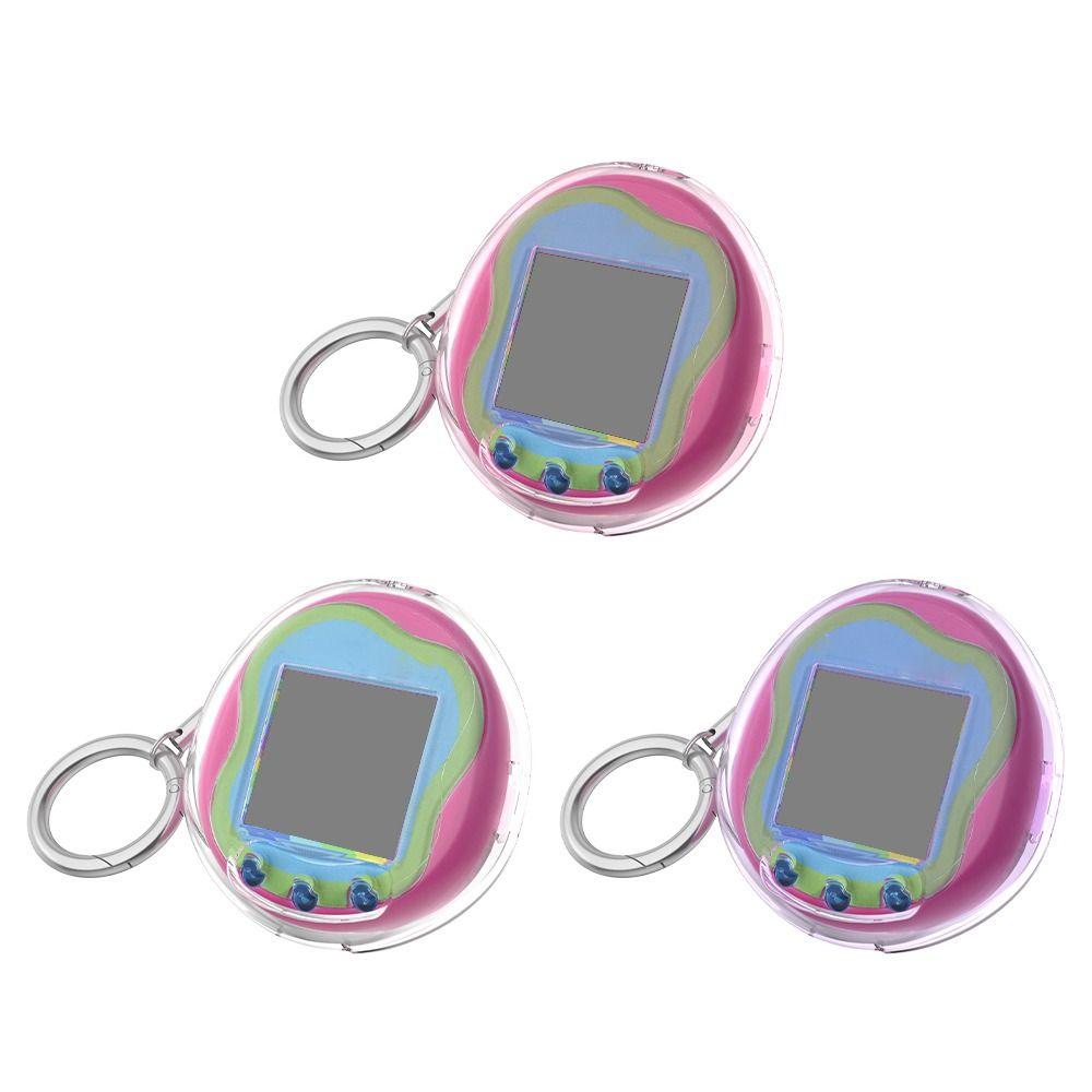 Transparent Protective Case Dustproof Crystal PC Hard Shell Full Coverage Anti-Scratch Clear Cover for Tamagotchi Uni