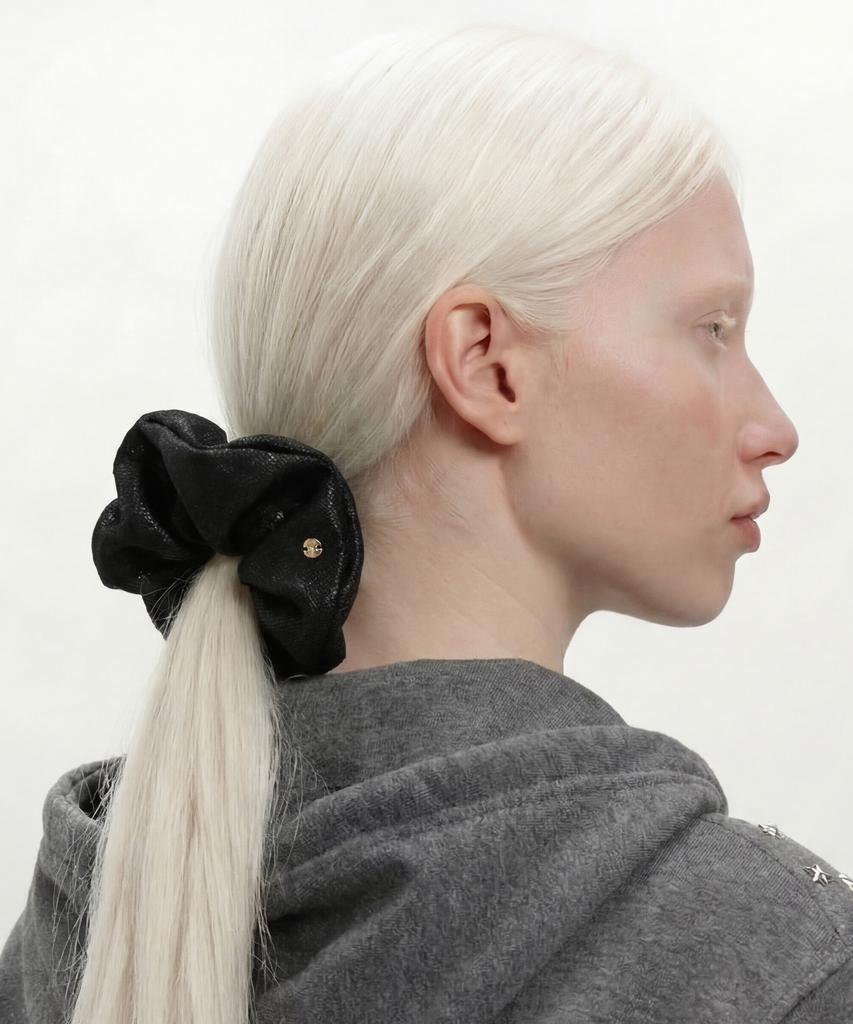 Undercontrol Studio Hair Scrunchie / Mid / Jewel / Glitter / M Black