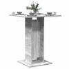 VidaXL Bistro Table Sonoma Grey 60x60x75 Cm Engineered Wood 815103