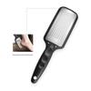 Stainless Steel Foot File & Massage Tool with Long Handle and Pumice Stone