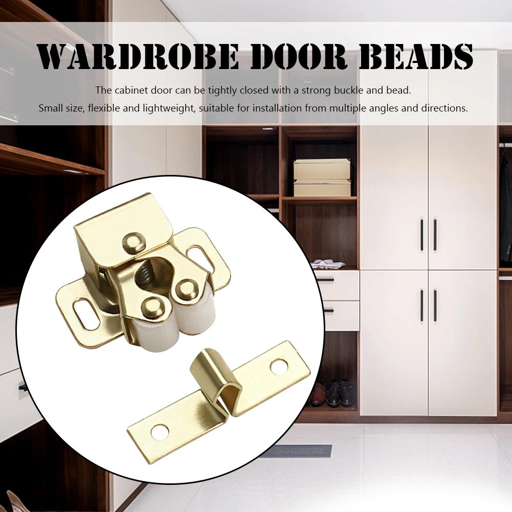 Sliding Door Closet Door Stopper Magnetic Suction Cabinet Door Spring Buckle Anti Collision Accessories Furniture Hardware Tools