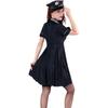 M-XL Womens Sailor Style Police Costume Halloween Party Cosplay Dress Stage Performance